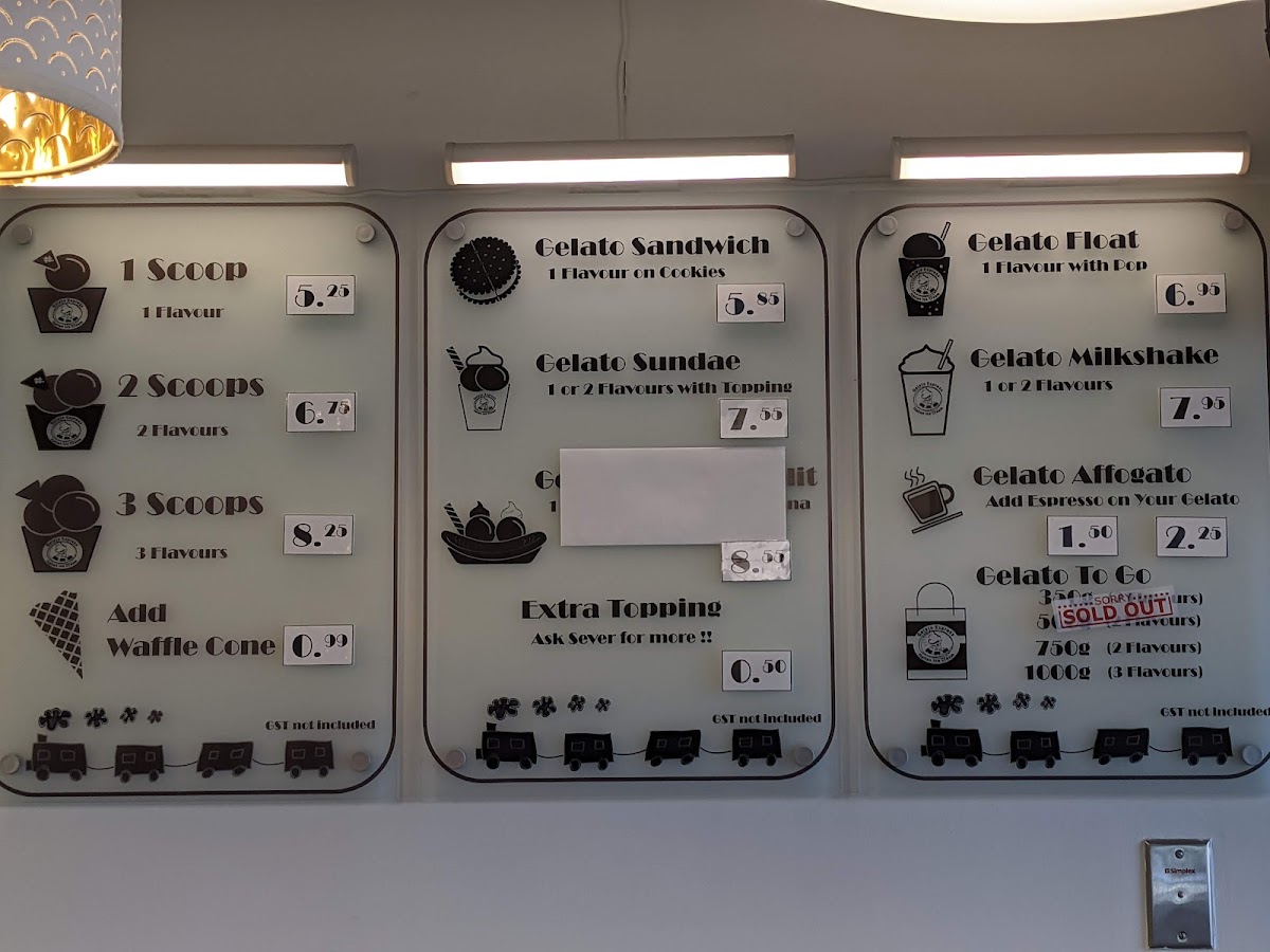 Gelato Express Menu - Image 4